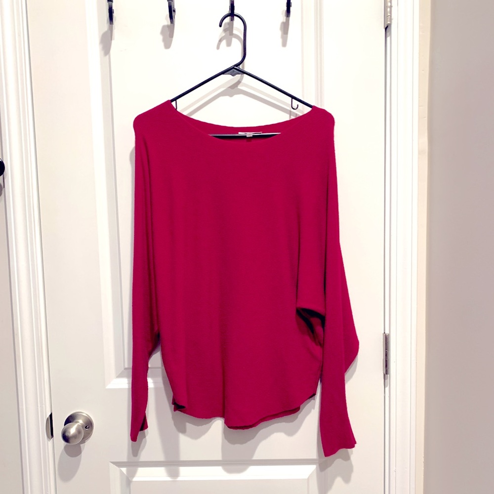 Vila Milano hot pink sweater. Size M. Worn once